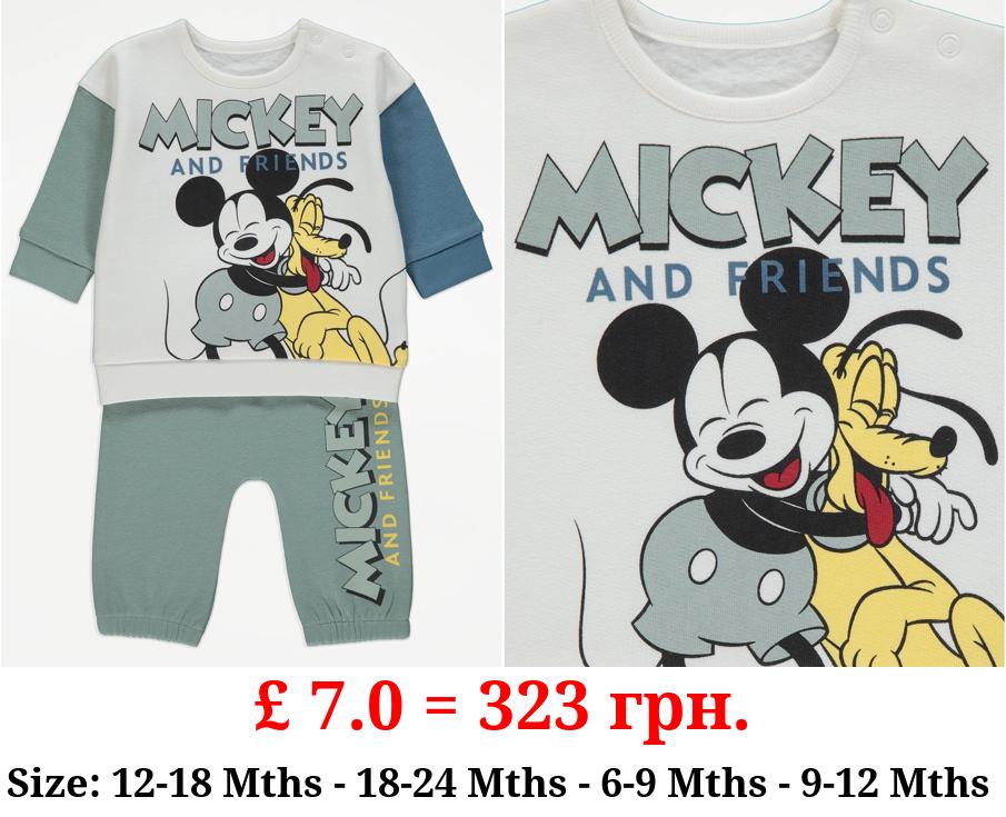 Disney Mickey & Friends Sweatshirt and Joggers Outfit