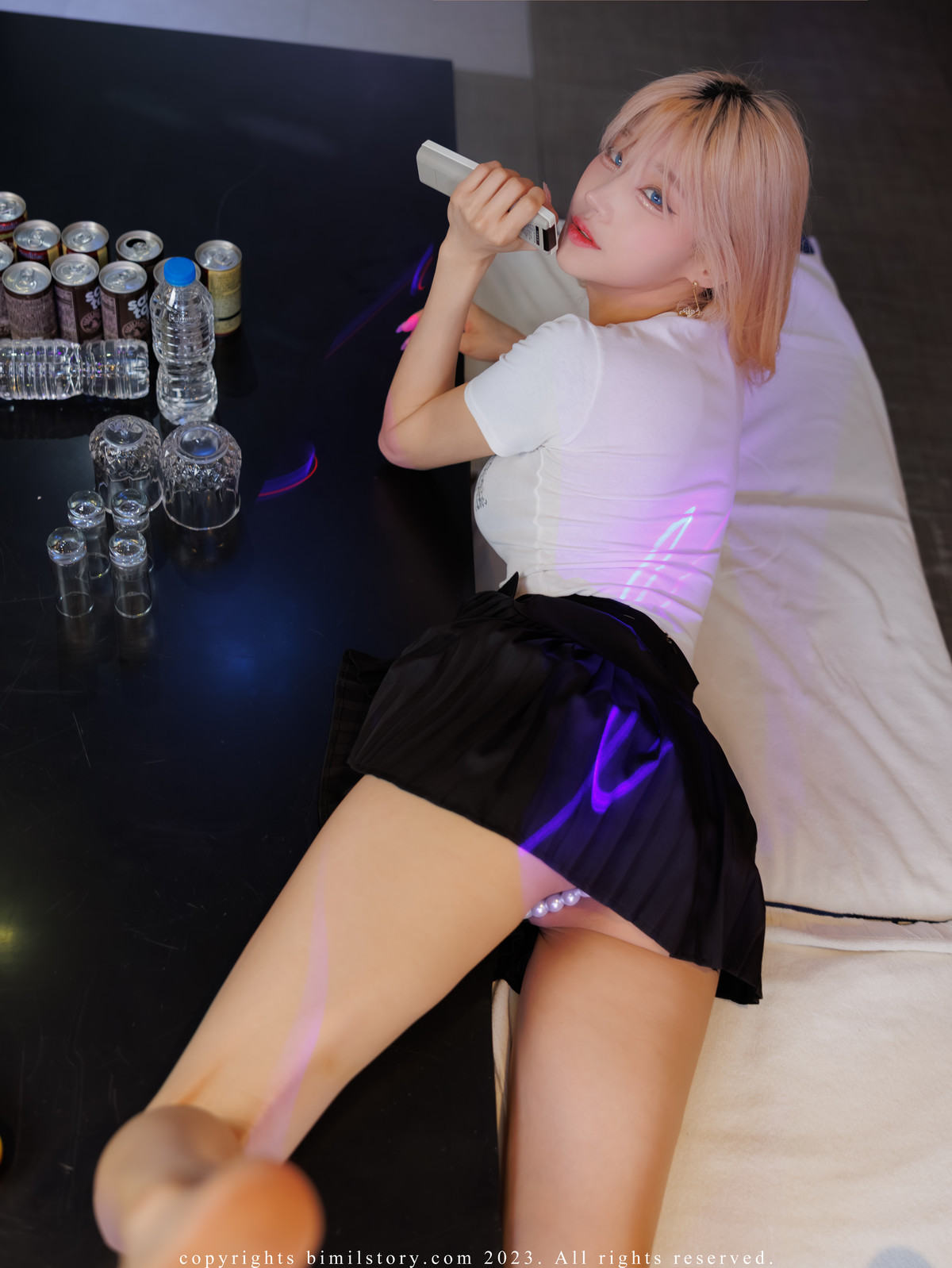 Taeri 태리, [Bimilstory] Karaoke Girl Bead Panty Set.01 12