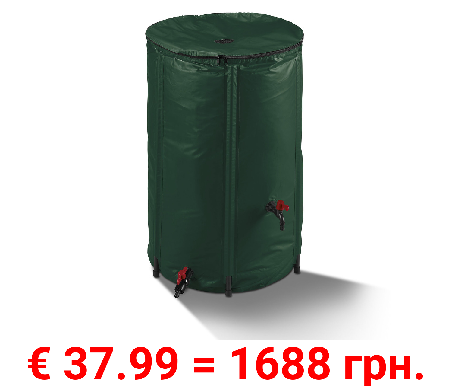 PARKSIDE® Faltbare Regentonne, 250 Liter, grün