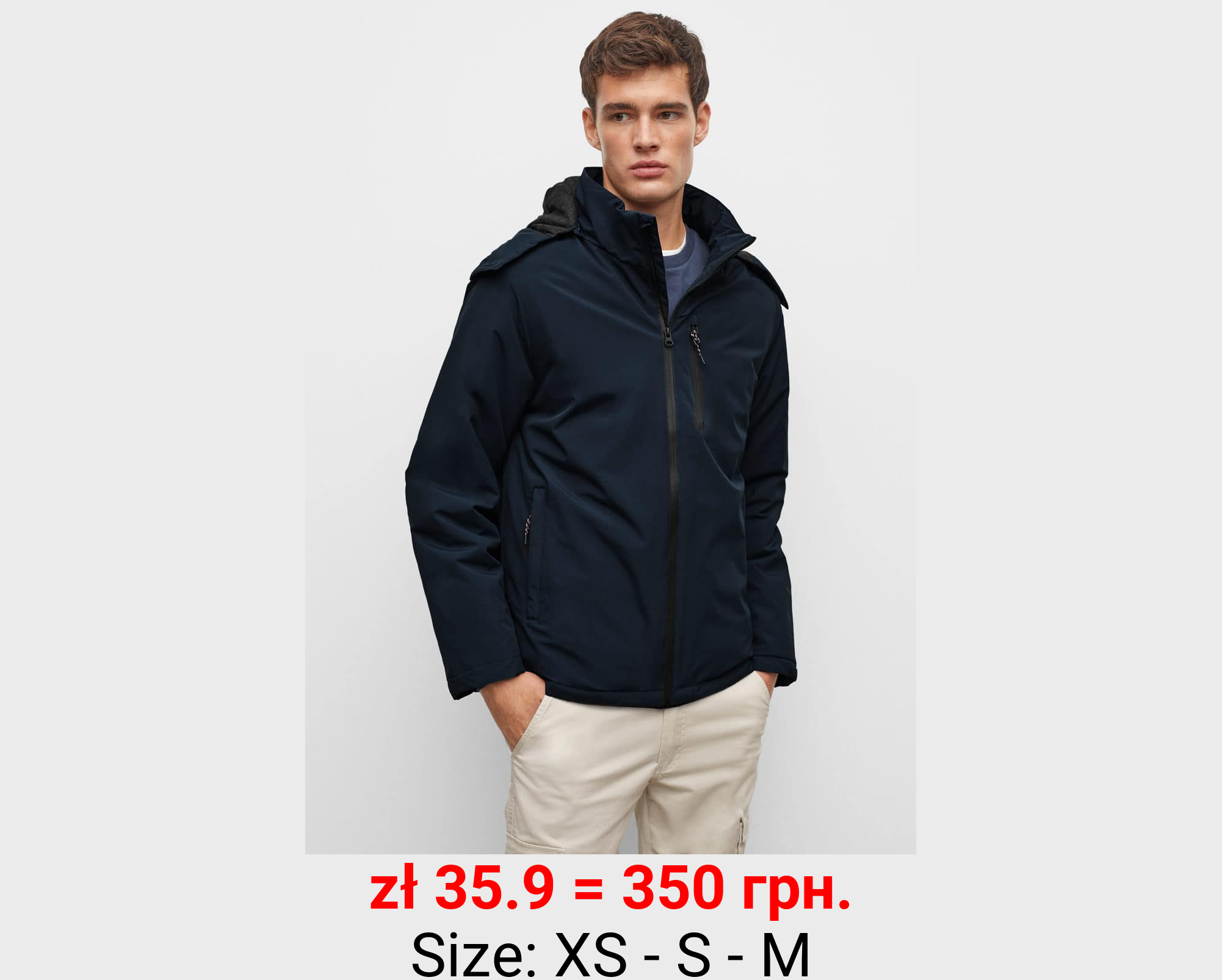 Anorak bolsillos cremallera