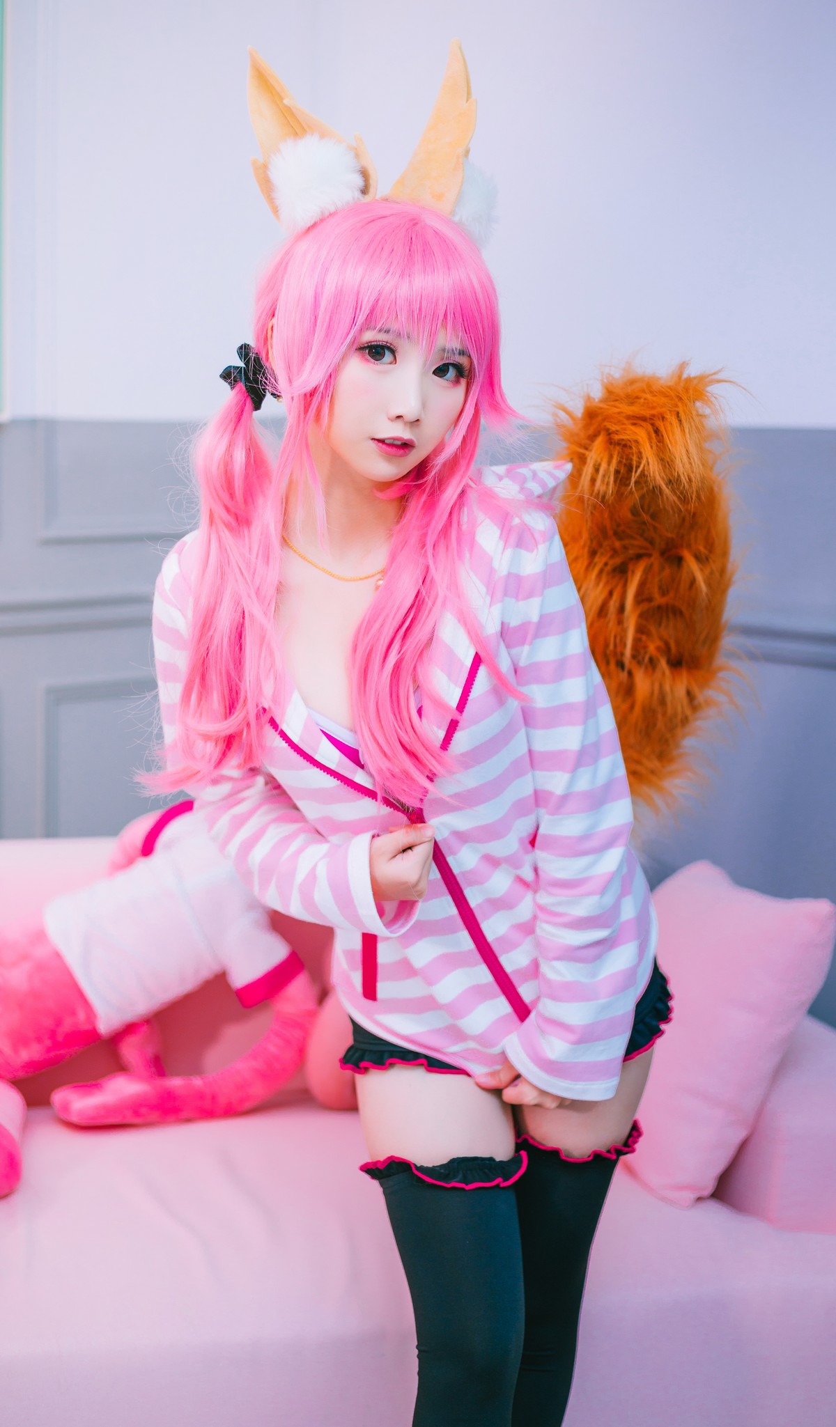 Cosplay 面饼仙儿 玉藻前日常 2