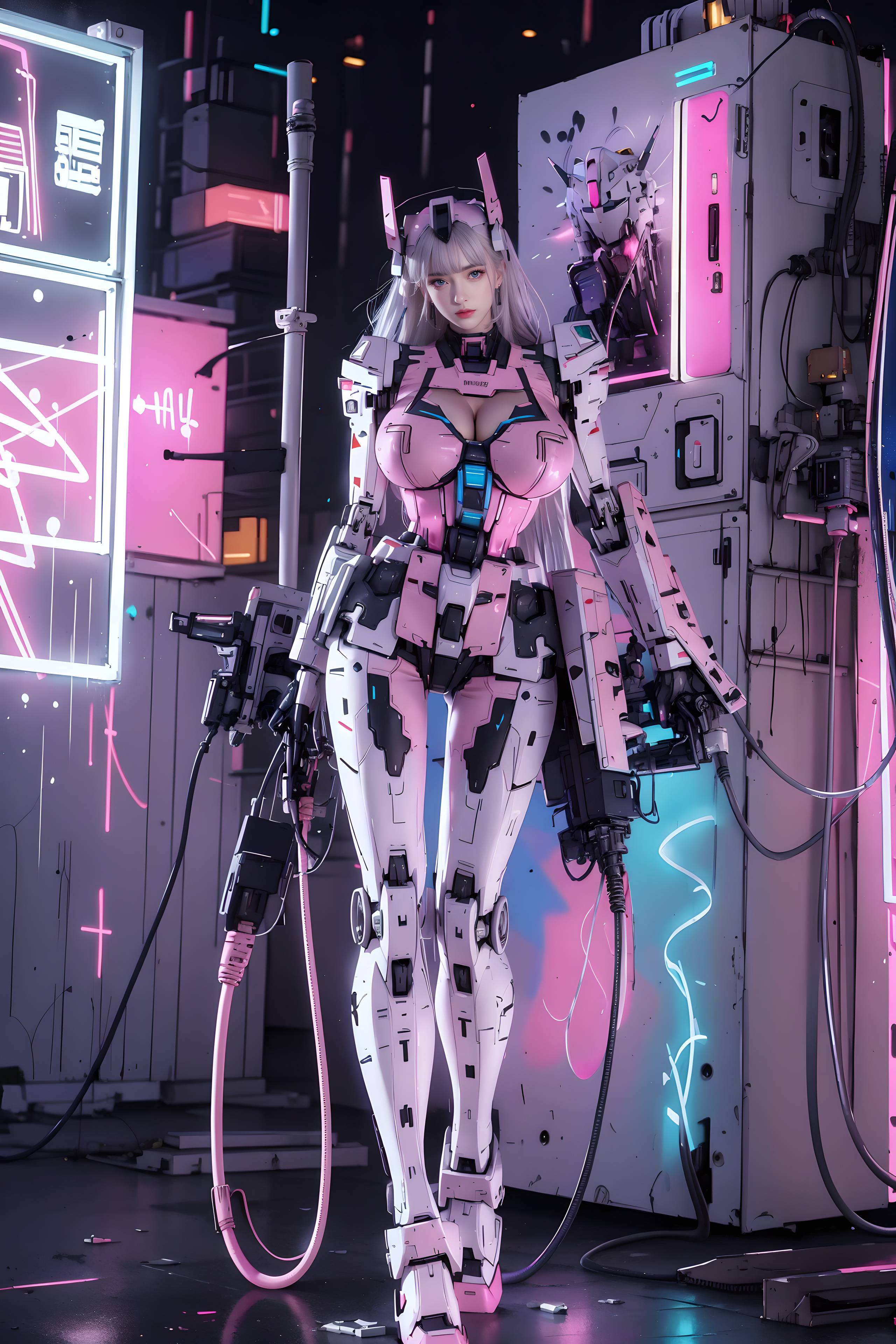 图片[41]-粉色高达_机甲少女-六色网