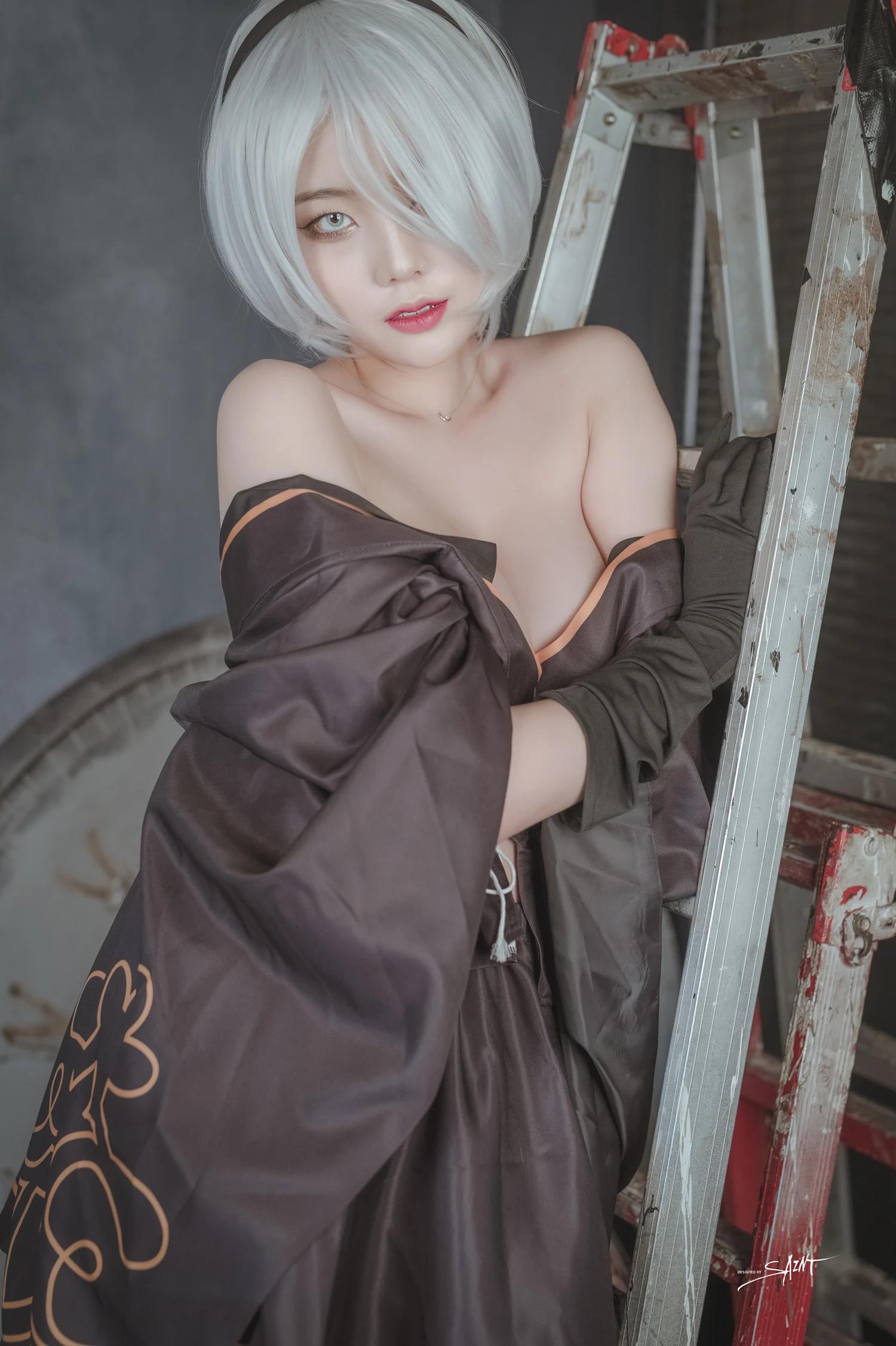 Yuna 유나, [SAINT Photolife] Nier Automata 2B 8
