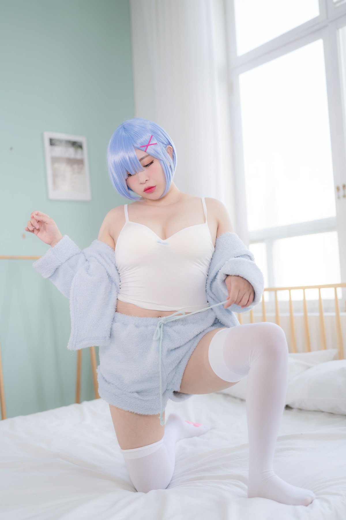 Cosplay Yuna 유나 Remレム ReZero 12