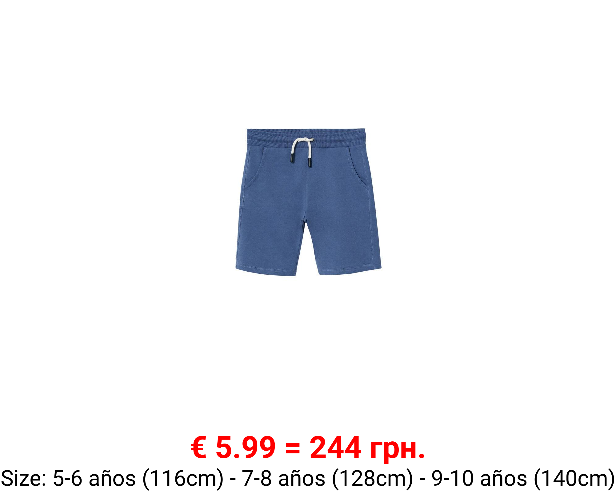 Bermudas jogger algodón