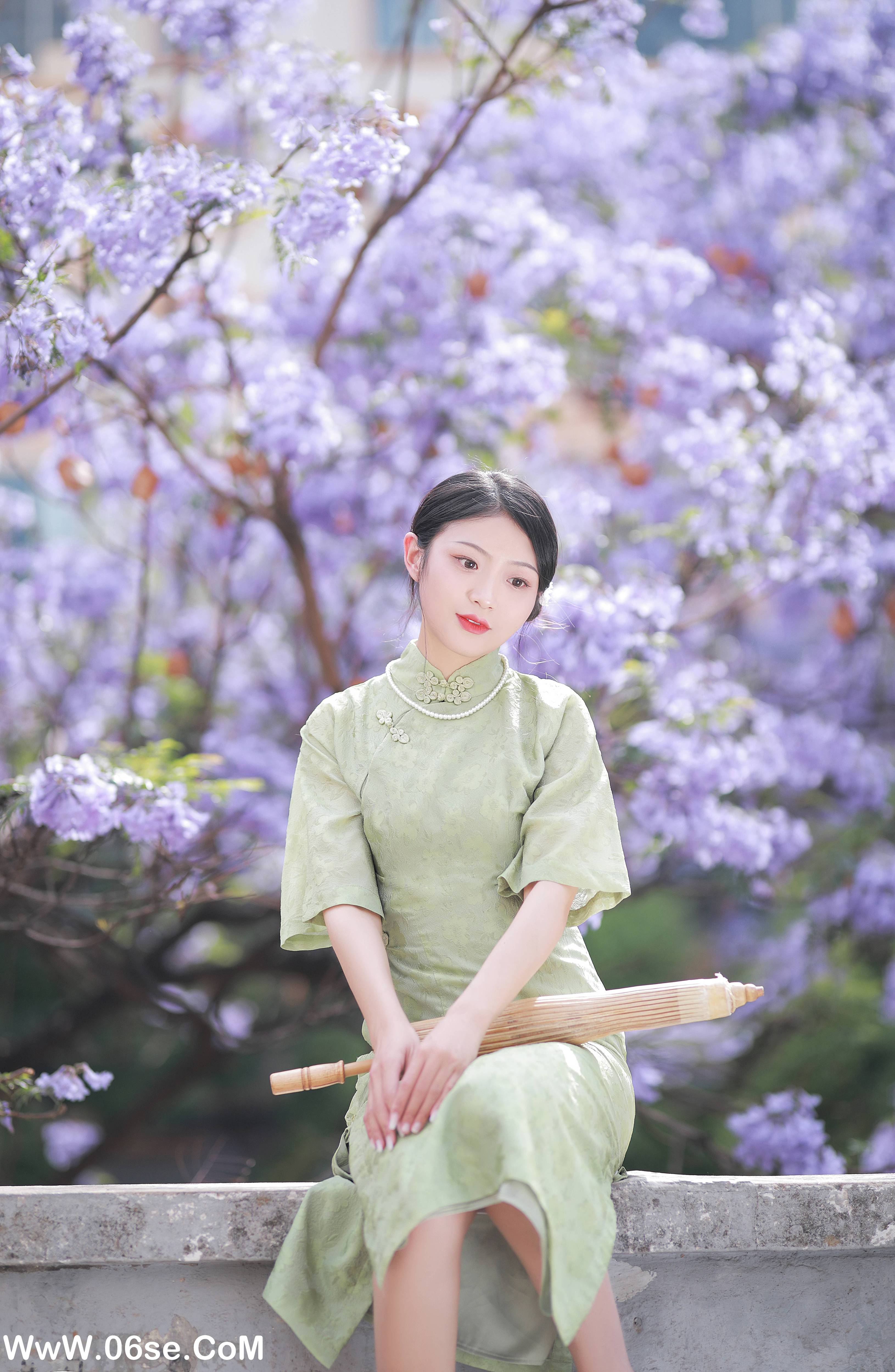 图片[24]-[YITUYU艺图语]2022.06.20 蓝花楹 nya酱的铃铛铛[24P-426.82MB]-六色网