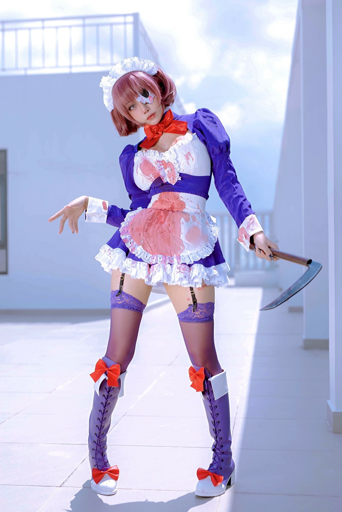 萝莉Byoru Cosplay メイド仮面 Maid Mask 6