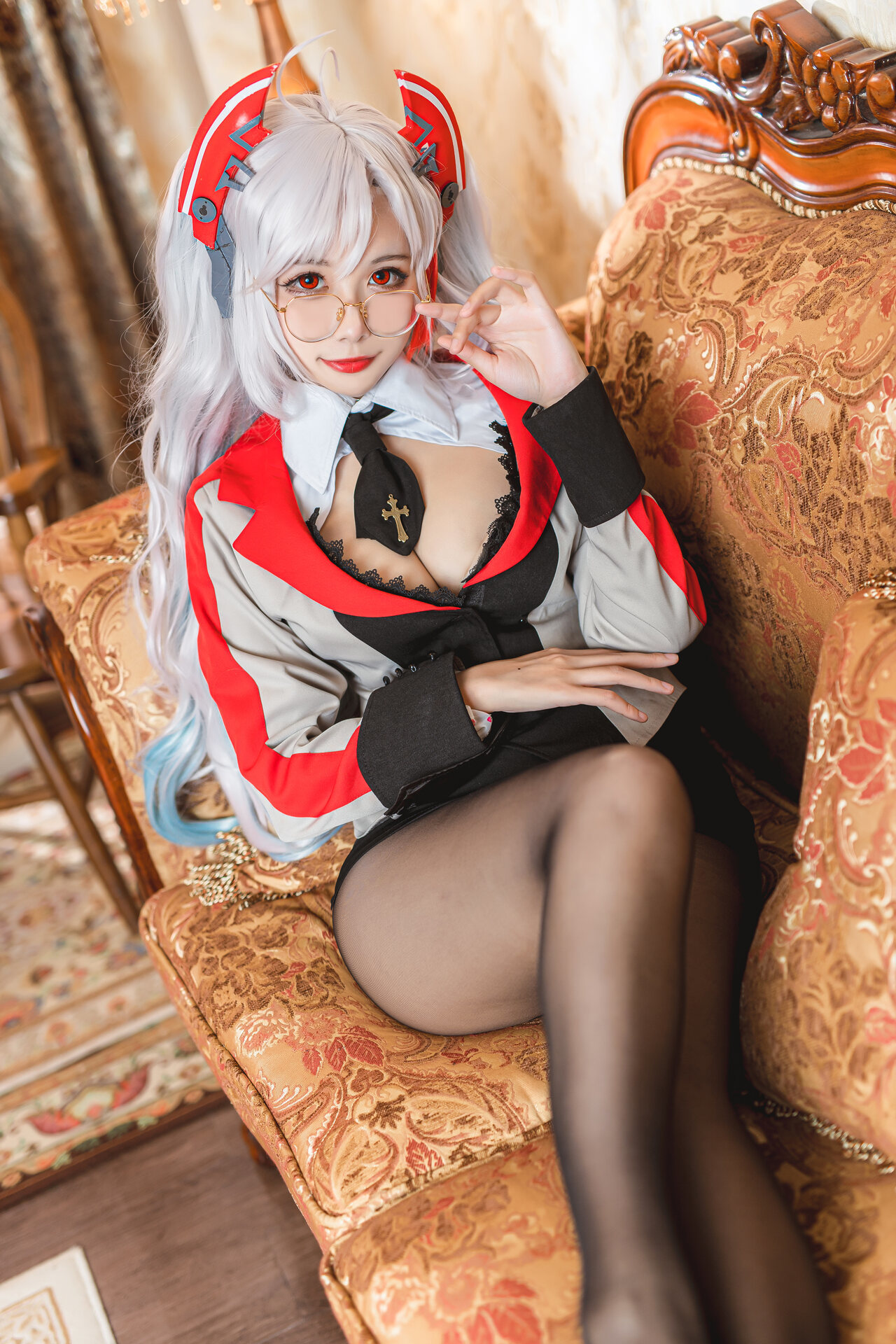 [Momoko葵葵] Prinz Eugen 欧根亲王 Teacher Ver. 7