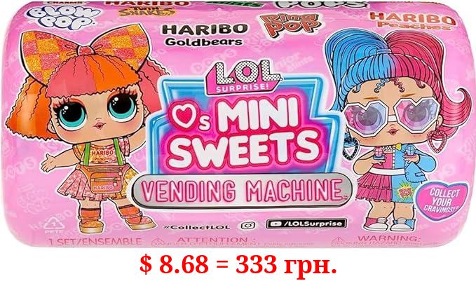 L.O.L. Surprise! Loves Mini Sweets Series 3 Vending Machine with 8 Surprises, Accessories, Vending Machine Packaging, Limited Edition Doll, Candy Theme, Collectible Doll- Great Gift for Girls Age 4+