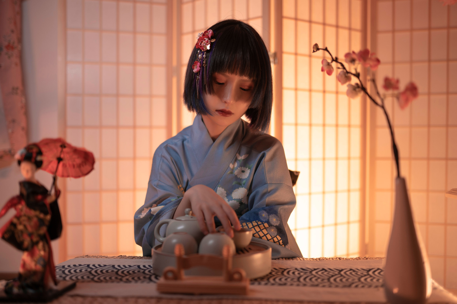 Cosplay 晕崽Zz 樱之诱惑 3