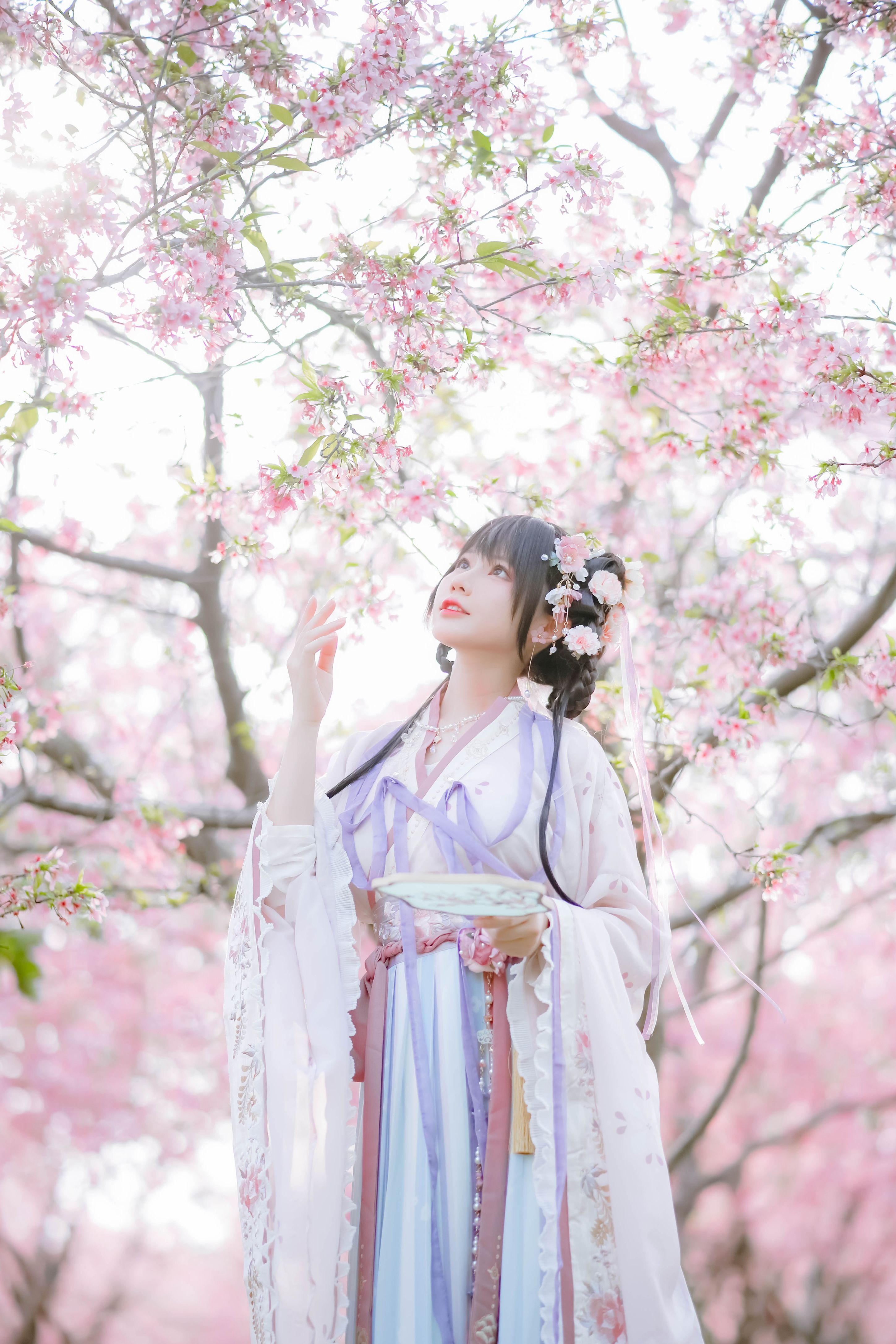 喵子Nyako - 樱花汉服 花神祈愿 [52P-219MB] 20