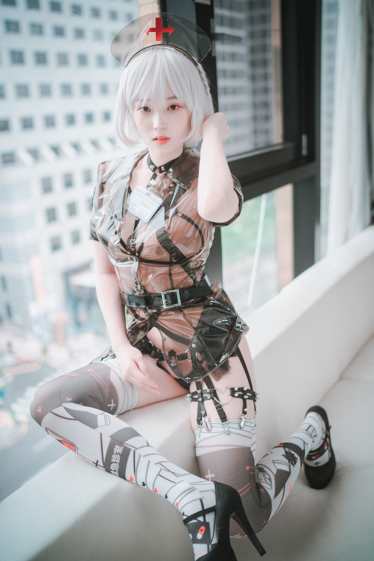 Bambi 밤비, [DJAWA] Nurse Nation (Black ver) Set.01 5