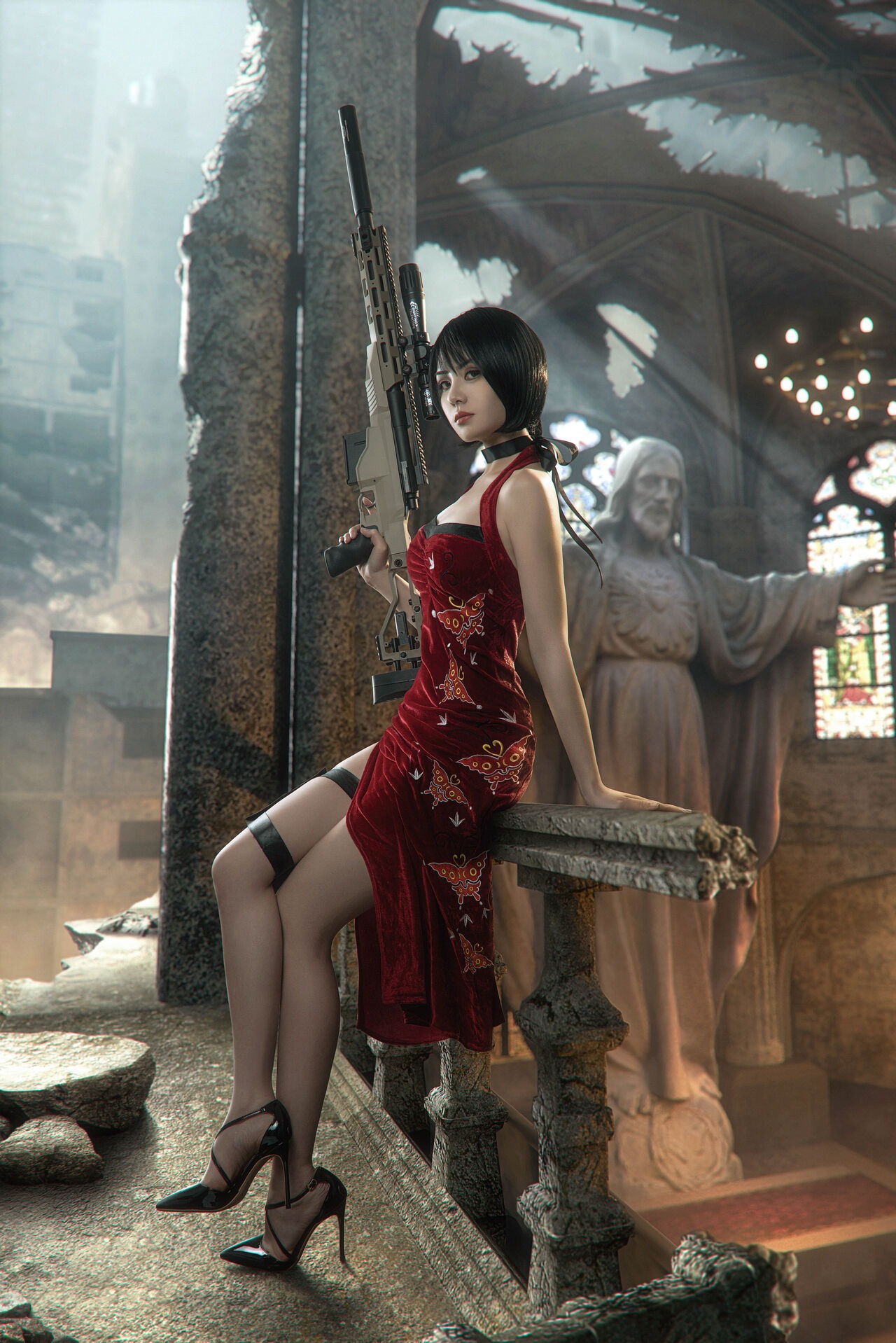 Ada Wong (Resident Evil) by Nekokoyoshi
