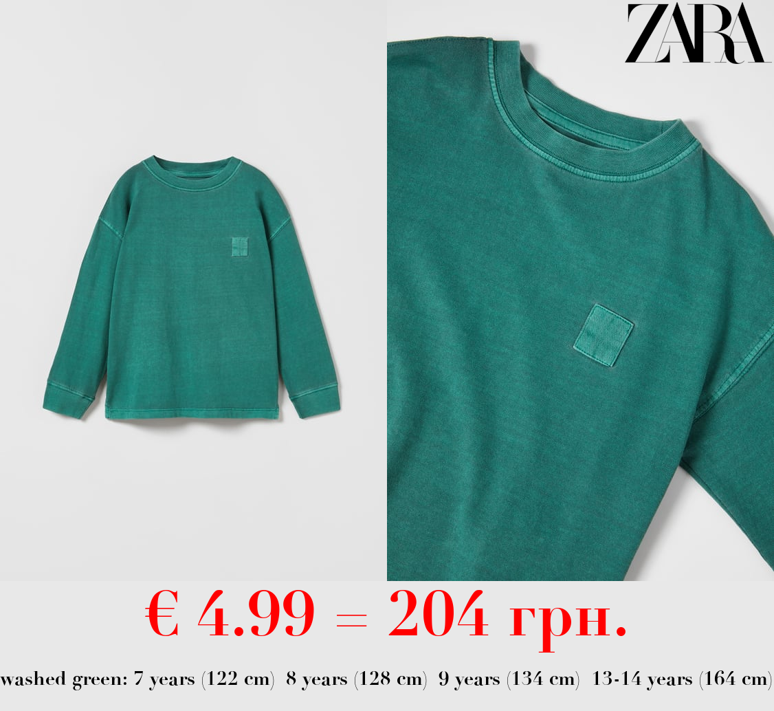 GARMENT DYED T-SHIRT