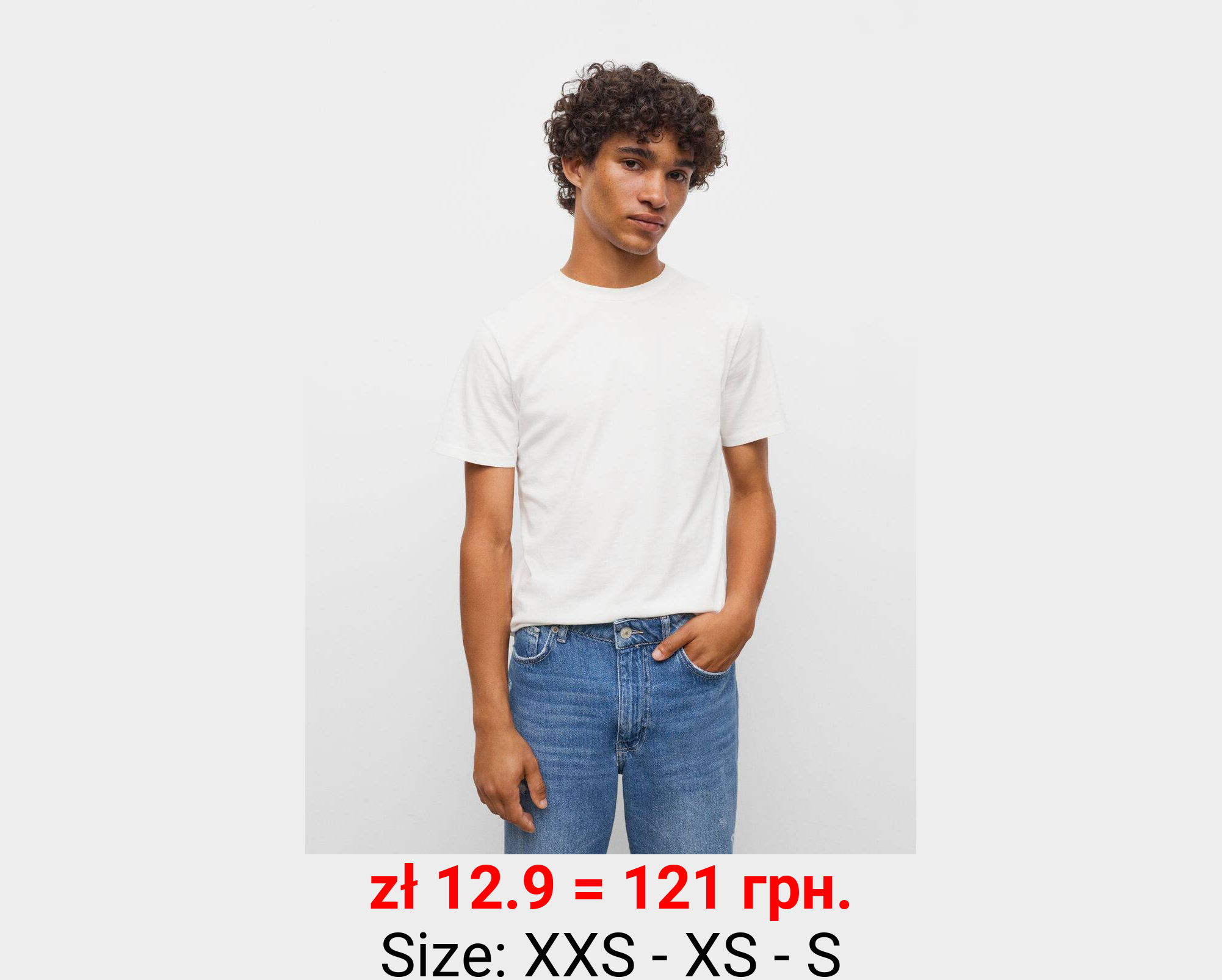 Jeans regular rotos decorativos