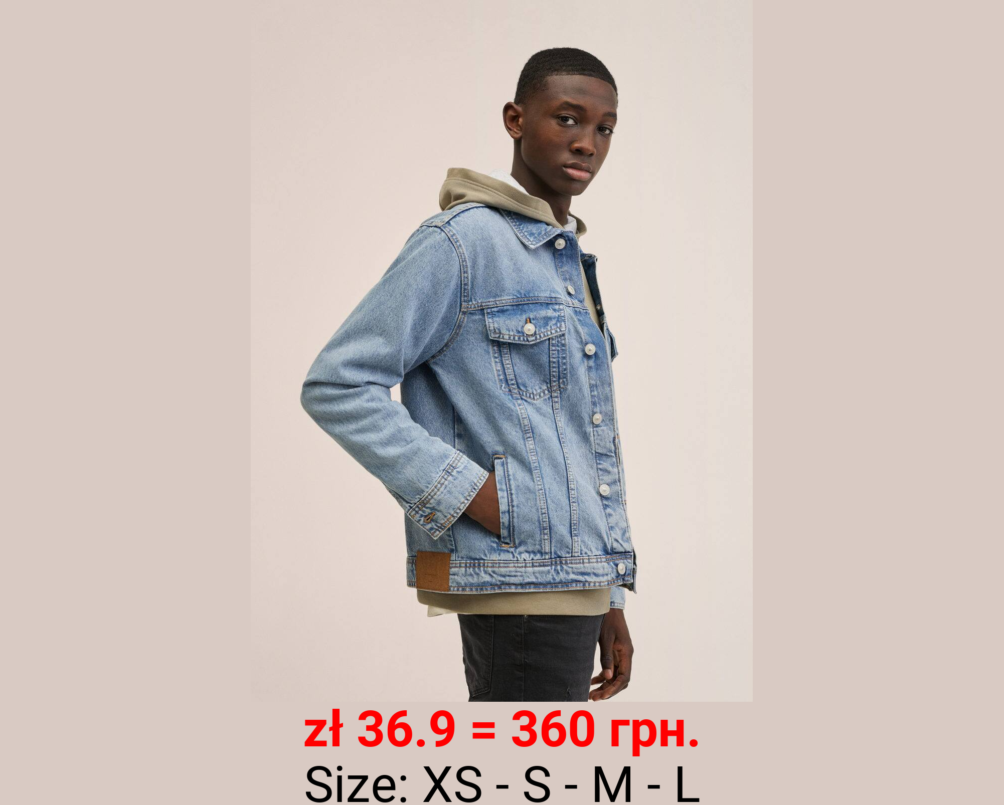 Chaqueta vaquera bolsillos 