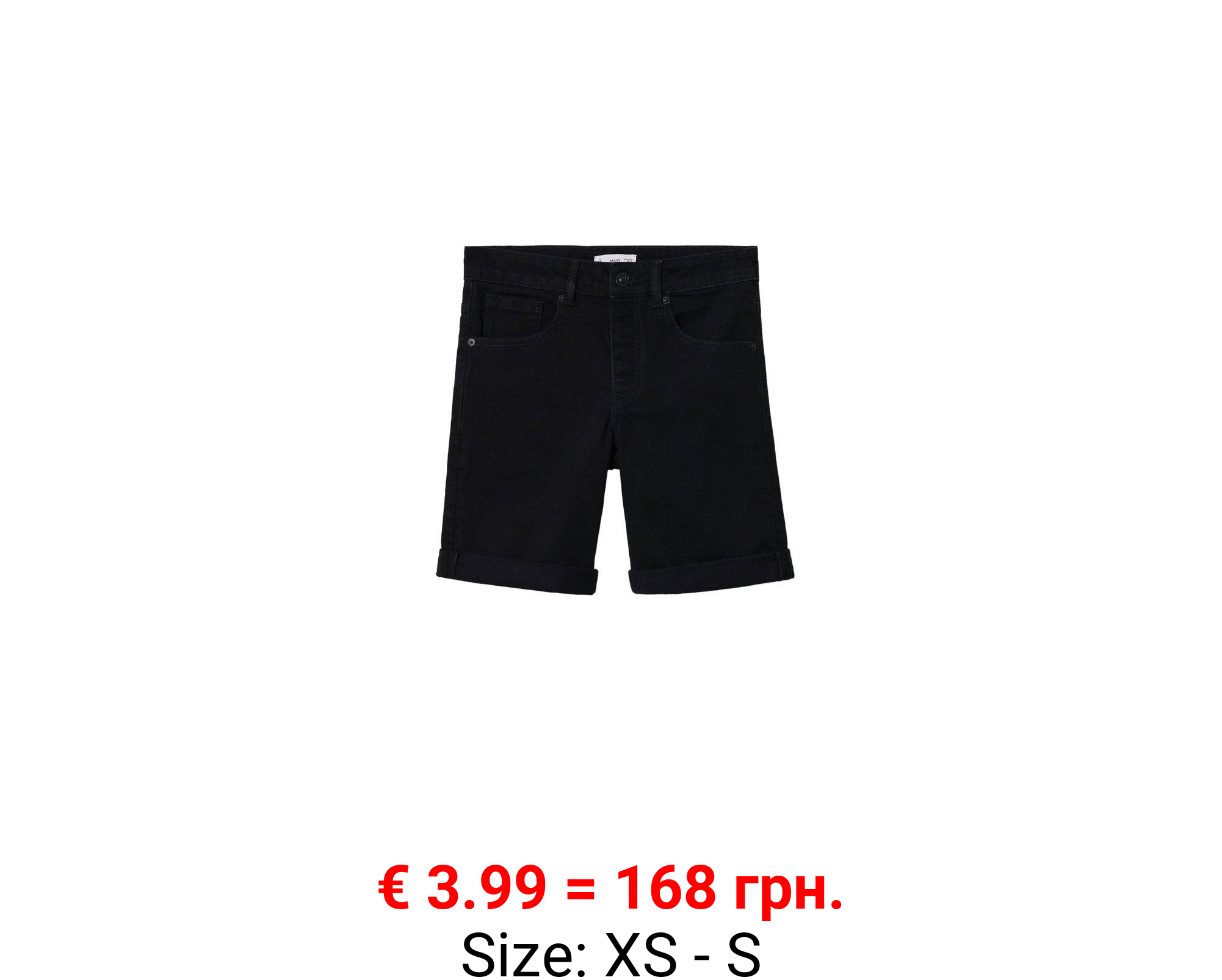 Bermudas denim algodón