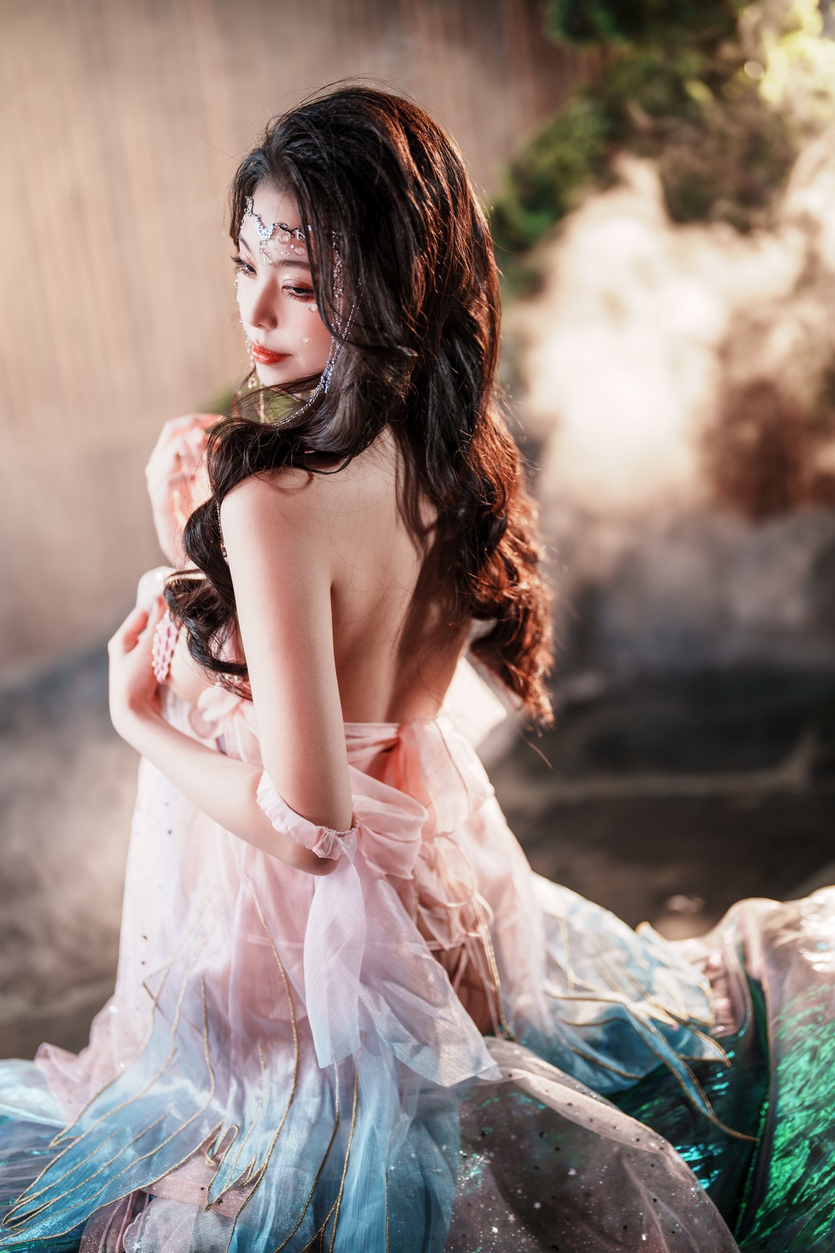 Cosplay 蜜汁猫裘 美人鱼 9