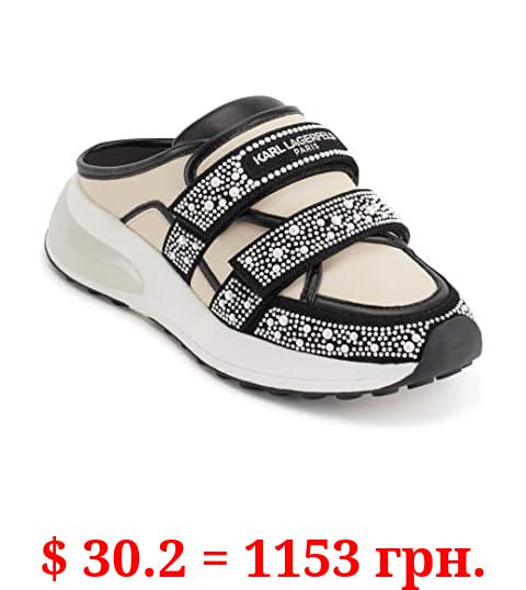 Karl Lagerfeld Paris Women's Vyra-Flat Mule 8mm Loafer