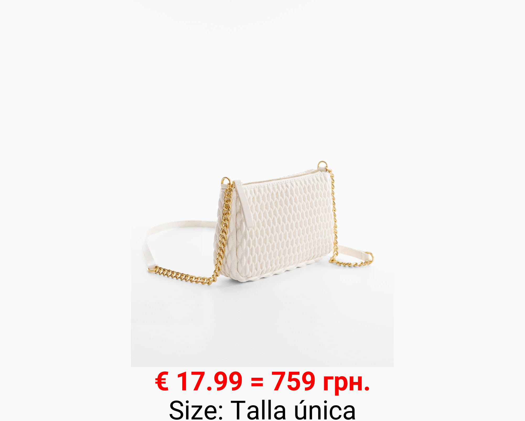 Bolso cruzado textura