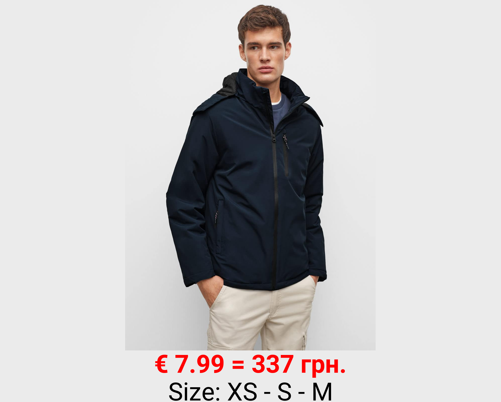 Anorak bolsillos cremallera