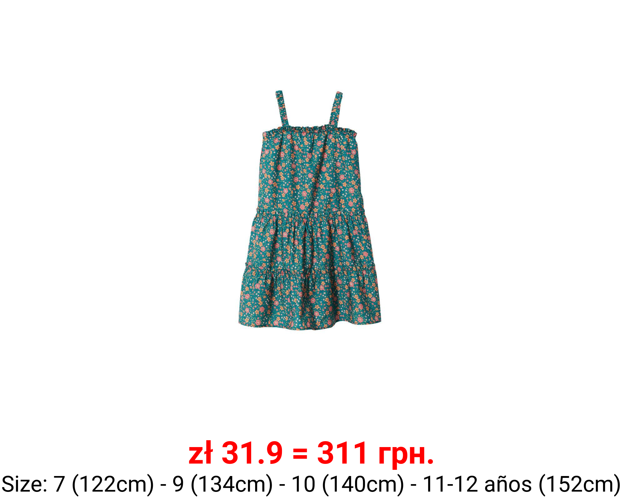 Vestido estampado floral