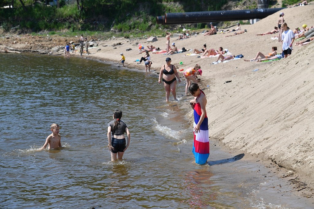 Рейд по несанкционированным пляжам прошел в Хабаровске