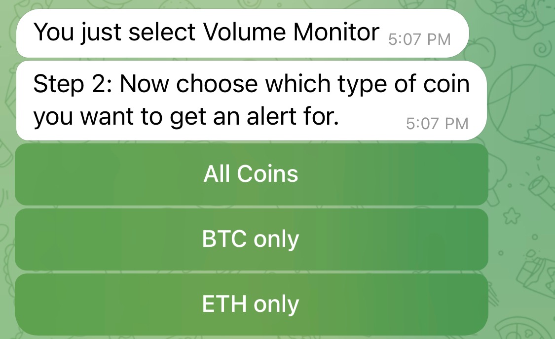 volume monitor binance