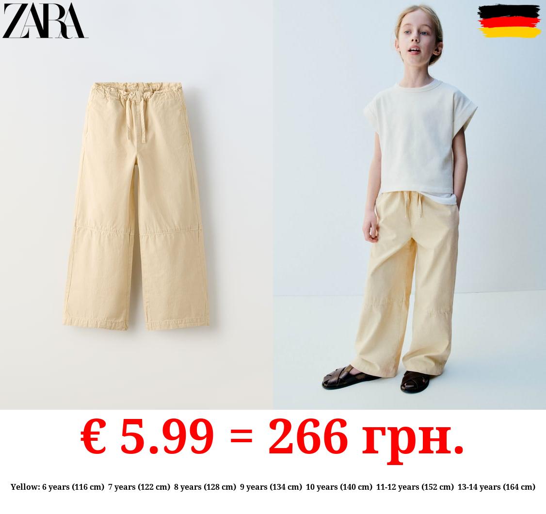 STRAIGHT FIT TROUSERS