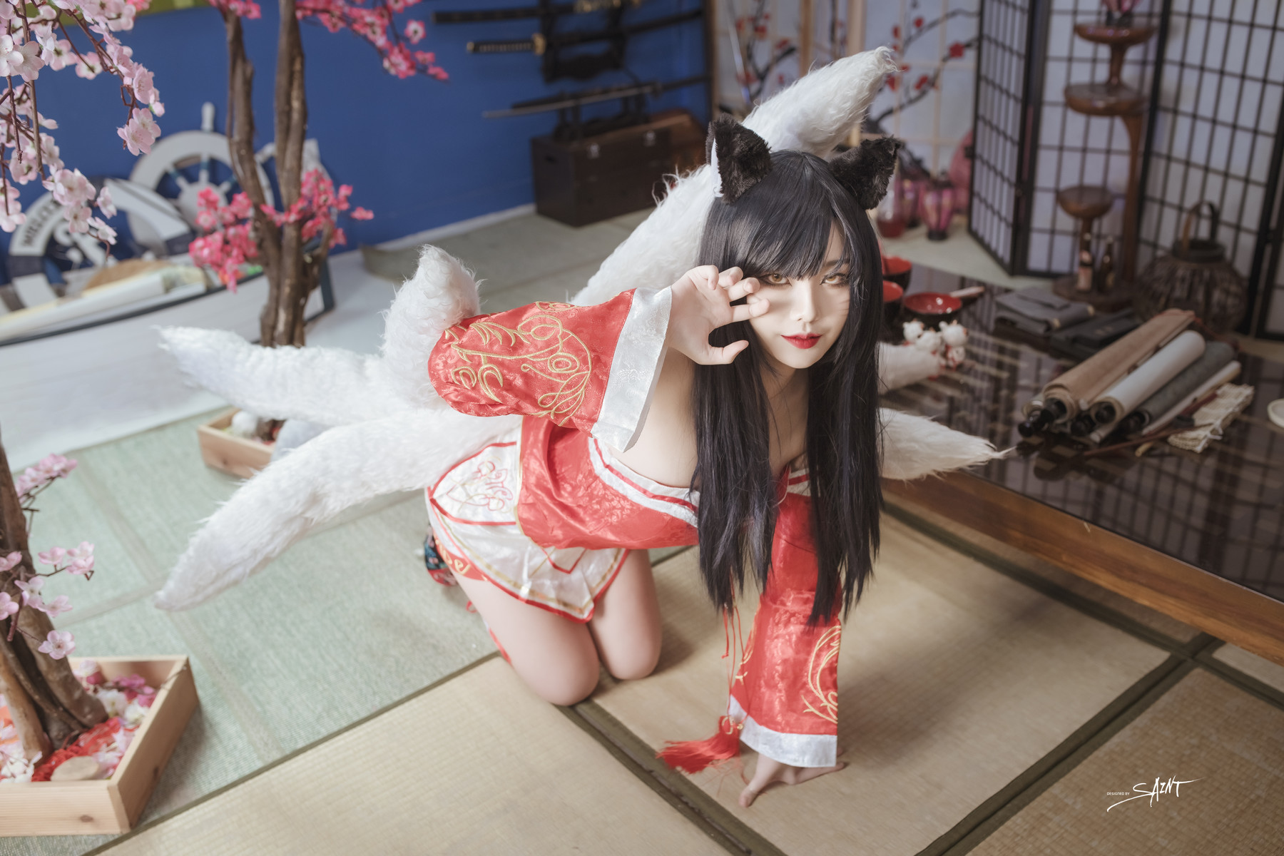 YUNA 윤아, [SAINT Photolife] Ahri Set.01 18