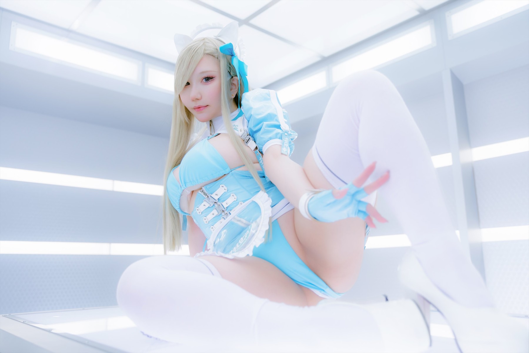 Cosplay SAKUサク Cyber Maid Asuna Set.03 14