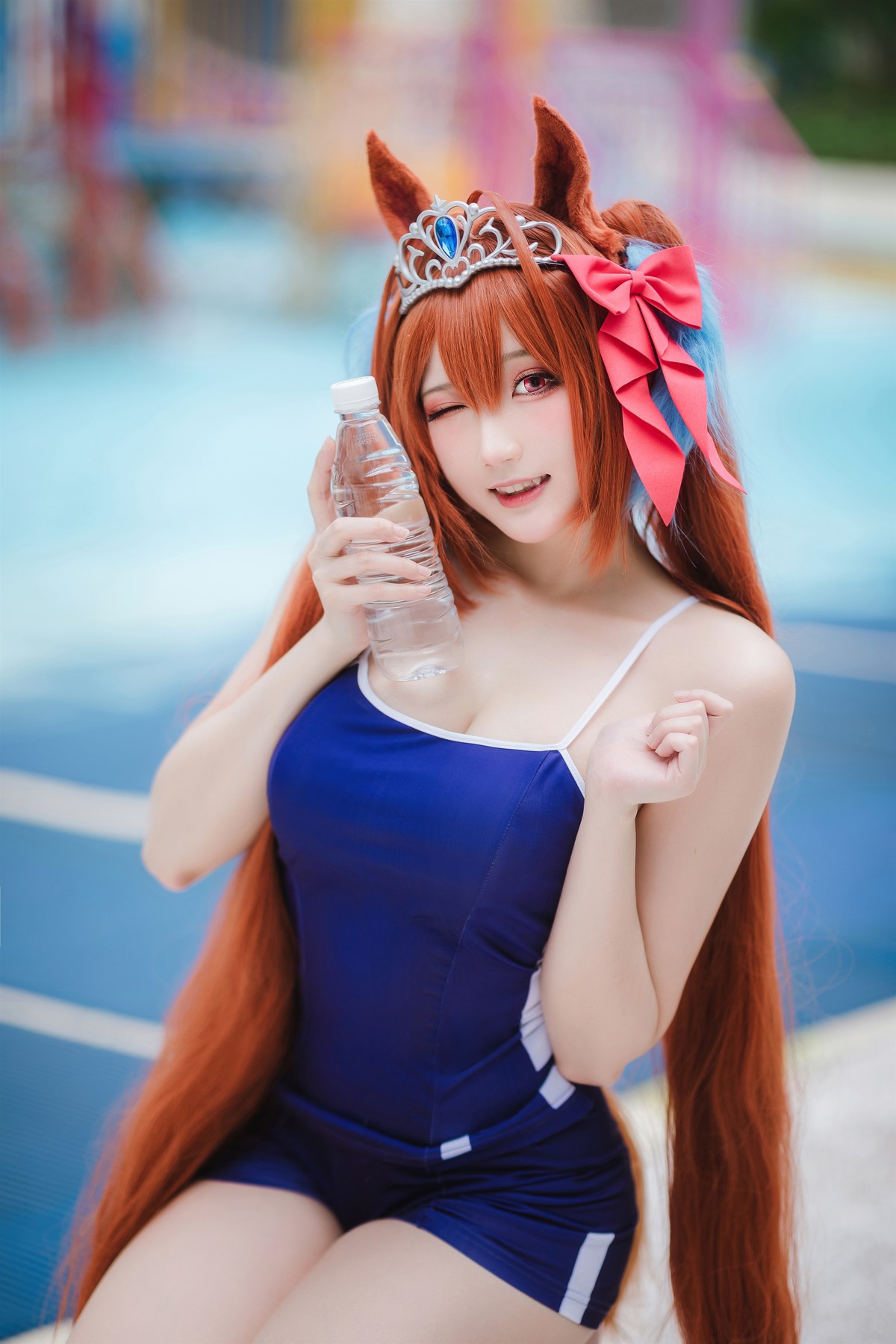 Cosplay 瓜希酱福利 赛马娘 大和赤骥 23