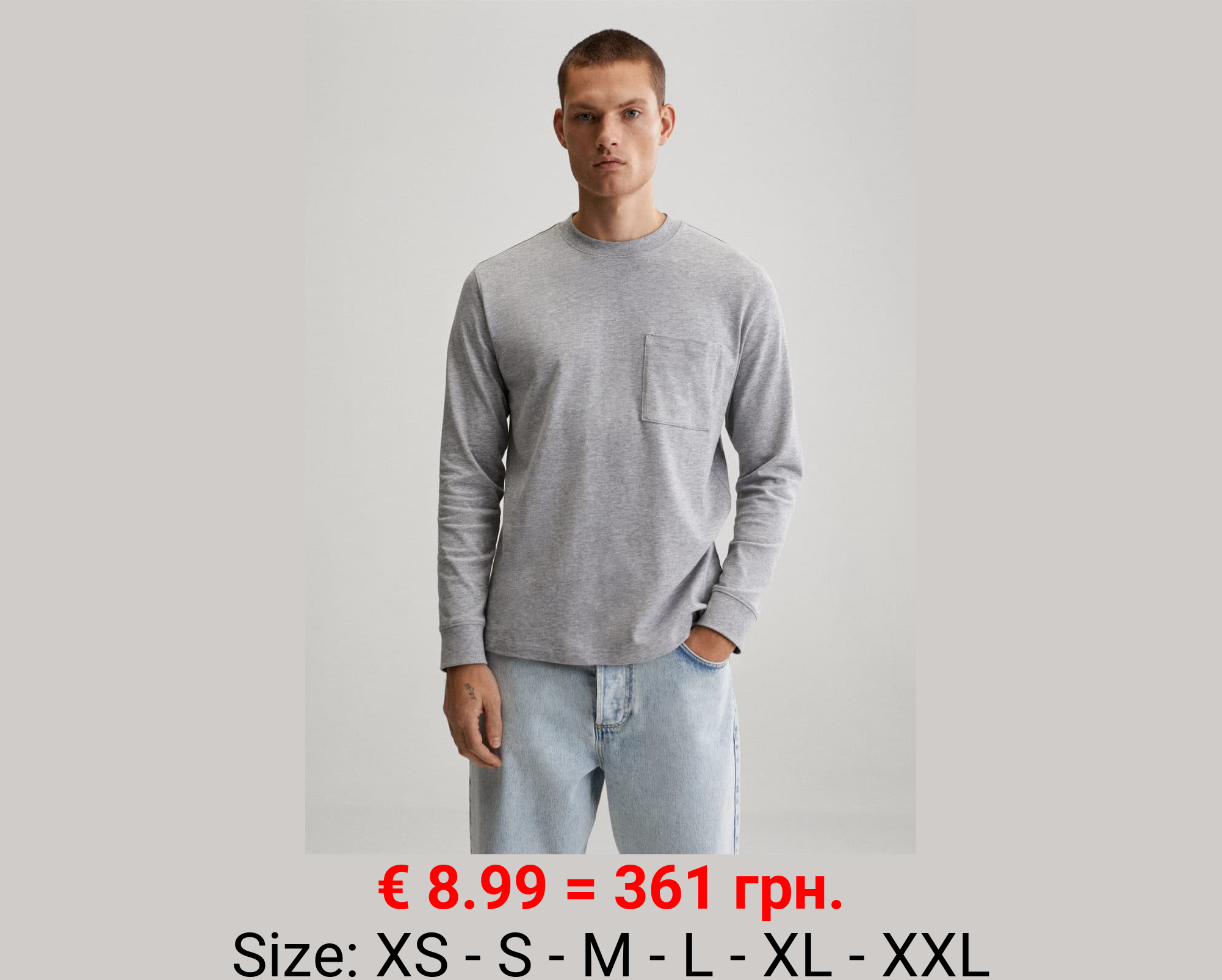 Camiseta manga larga tiago