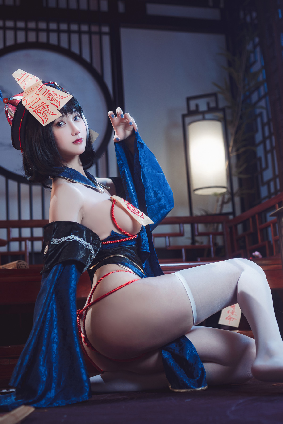 Cosplay 羽生三未 华甲欢庆僵尸三未全 13