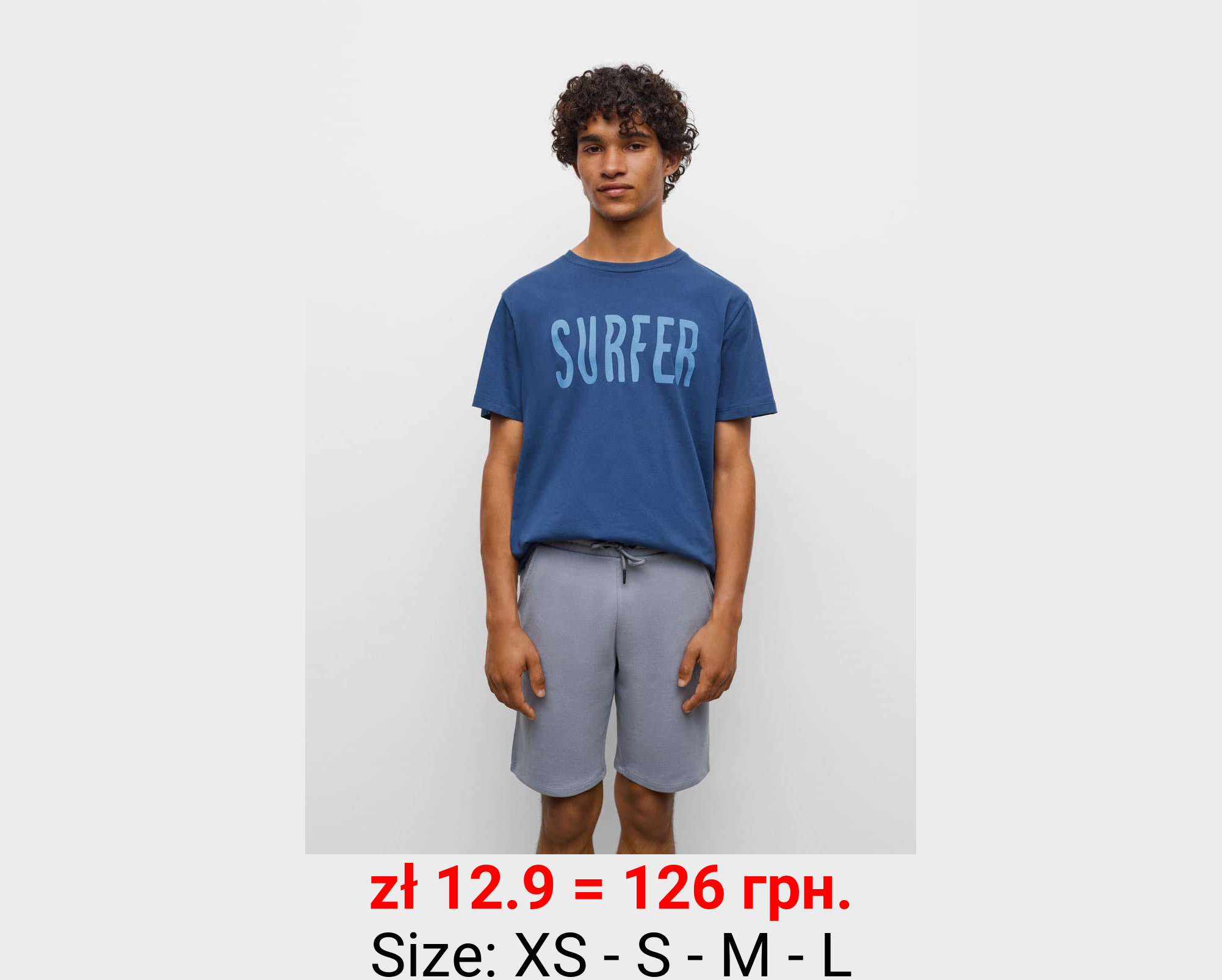 Bermudas algodón cintura elástica