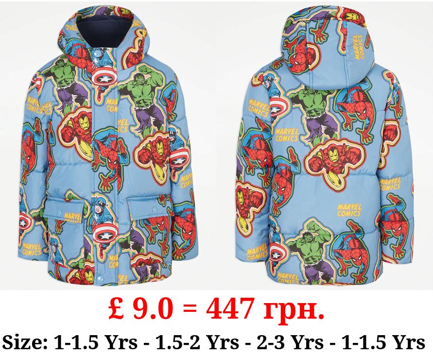 Marvel Comic Book Character Padded Jacket