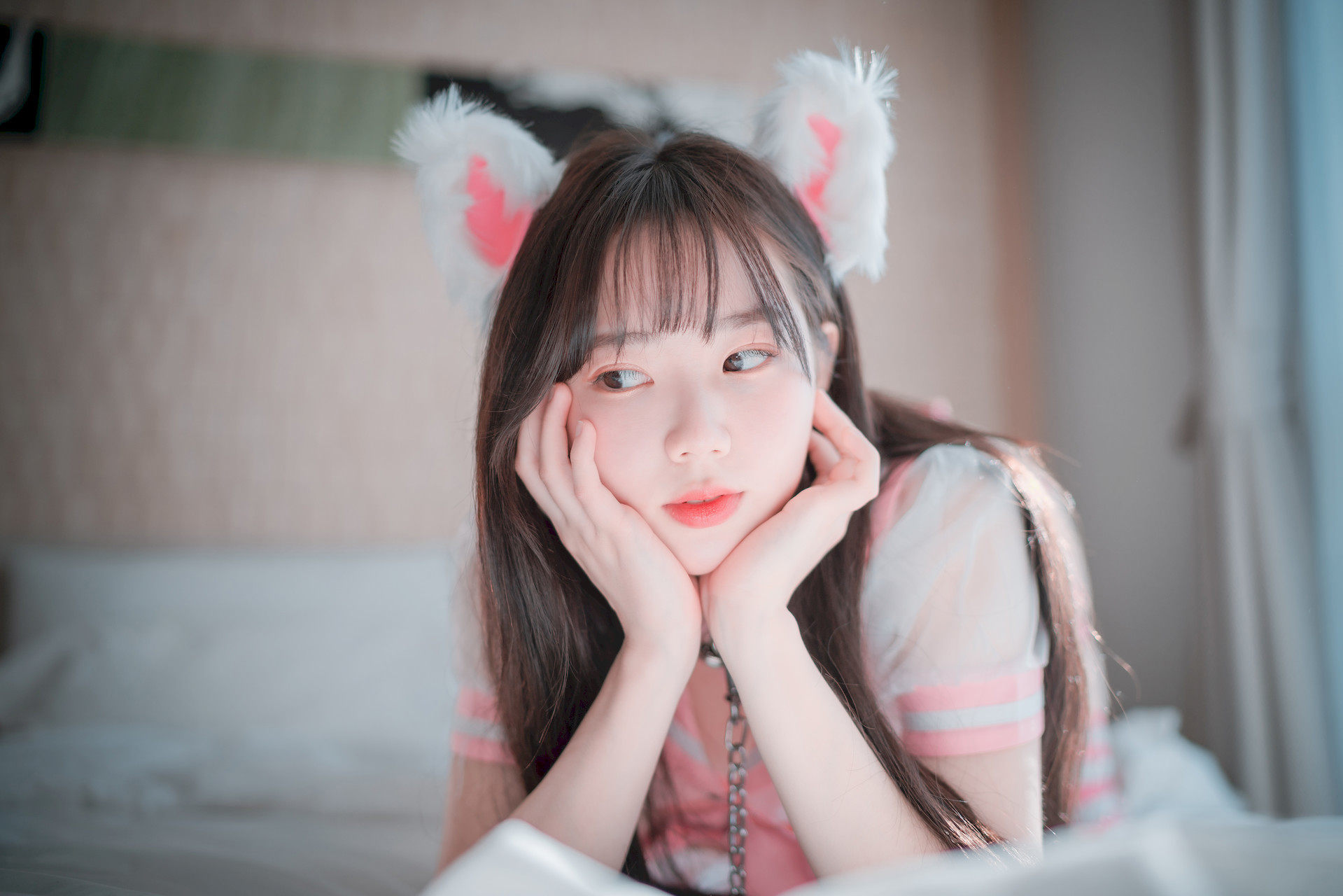Myua 뮤아, [DJAWA] Catgirl in Pink Set.01 24