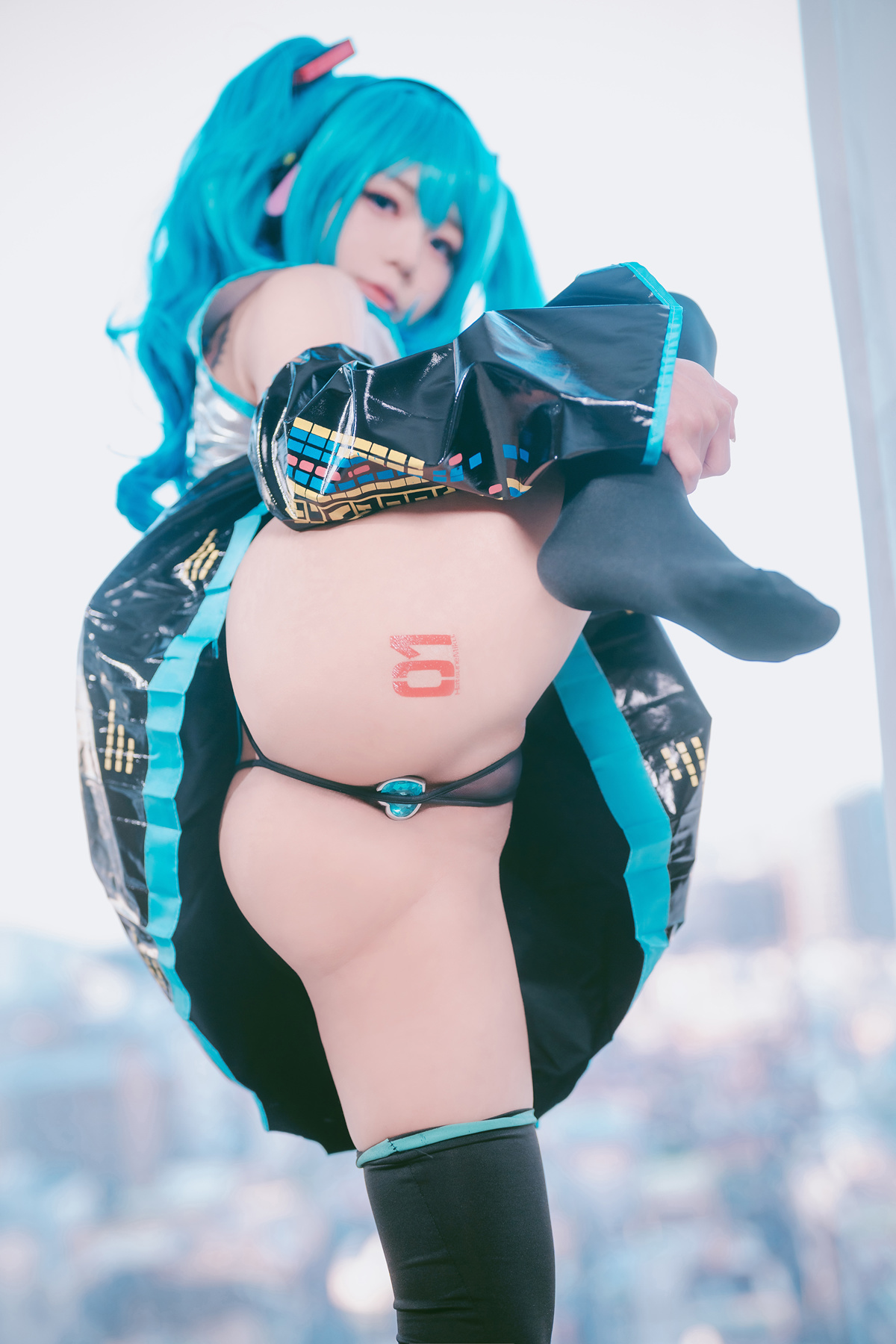 Cosplay Maruemon 마루에몽 Plug Me In Miku Set.02 14