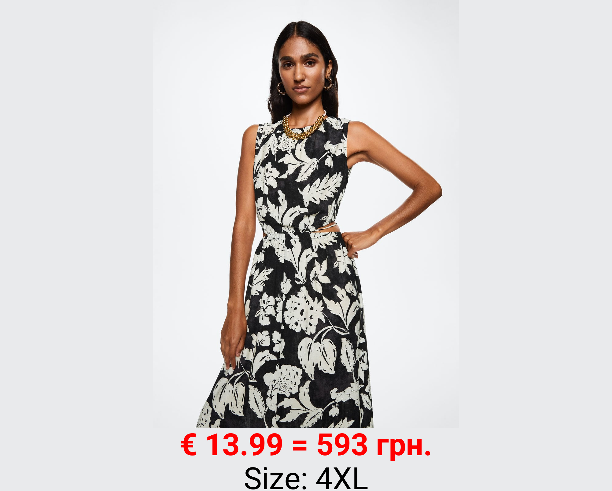 Vestido aberturas laterales