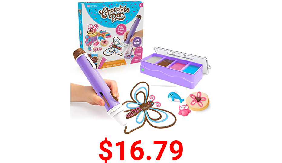 Real Cooking Chocolate Pen — Draw in Chocolate and DIY Your Own Baking Creations!