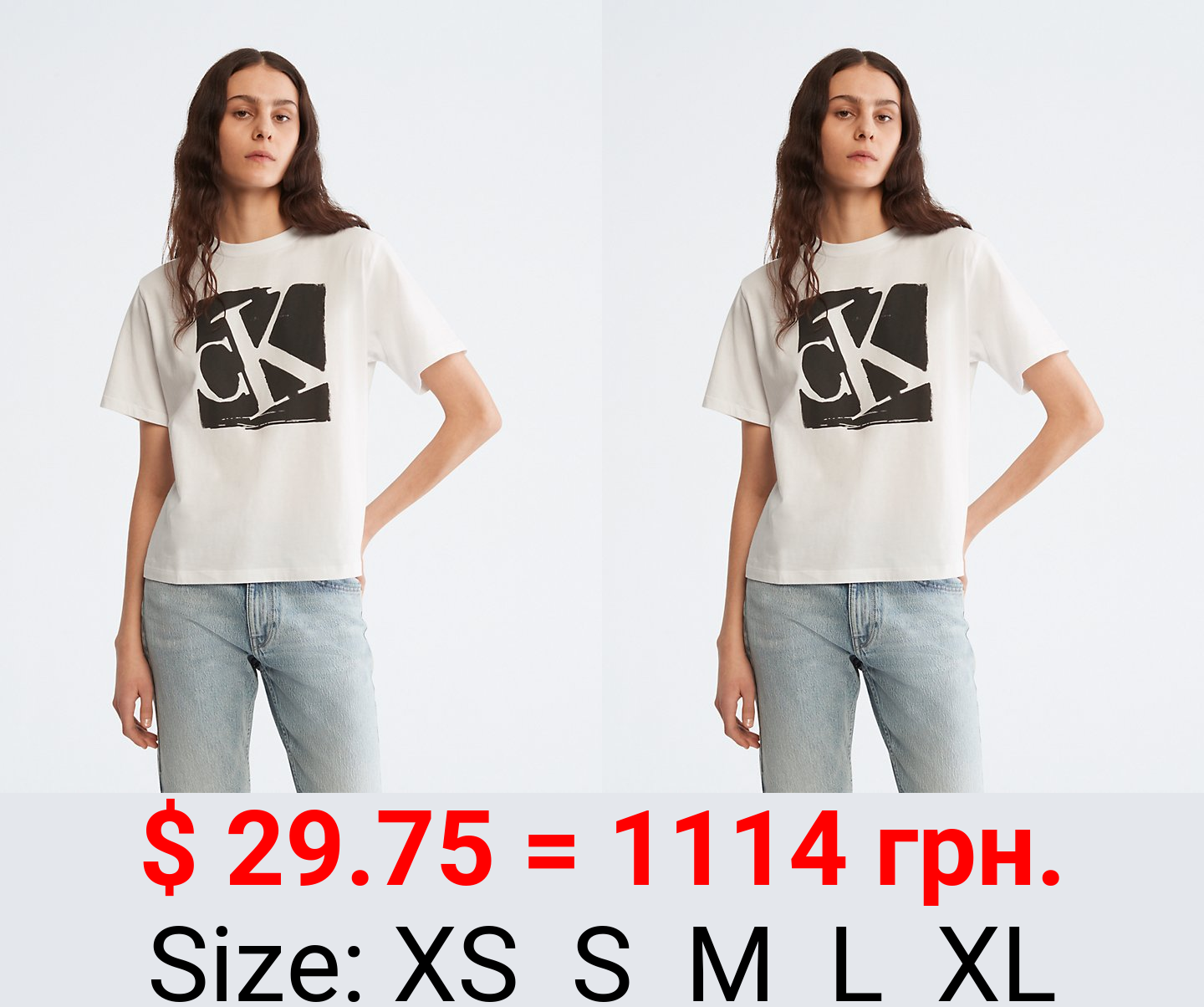 Monogram Logo Graphic Crewneck T-Shirt