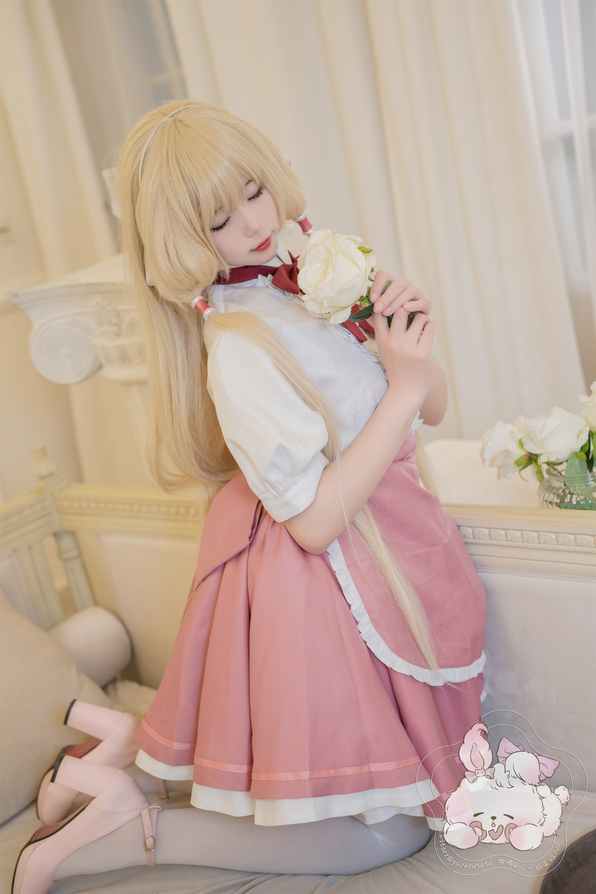 Cosplay 咬一口兔娘 女仆小叽 12