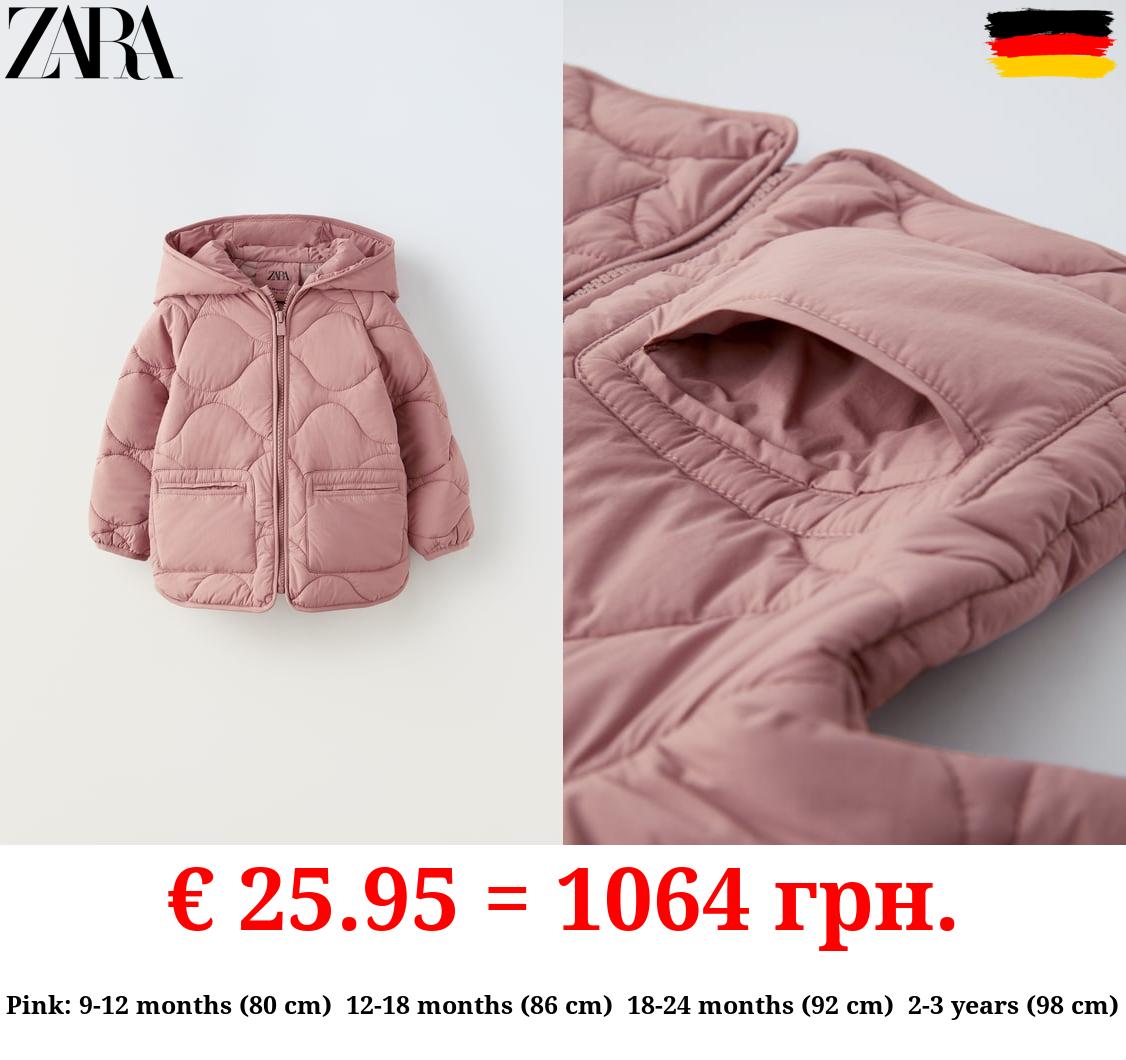 HOODED PUFFER JACKET