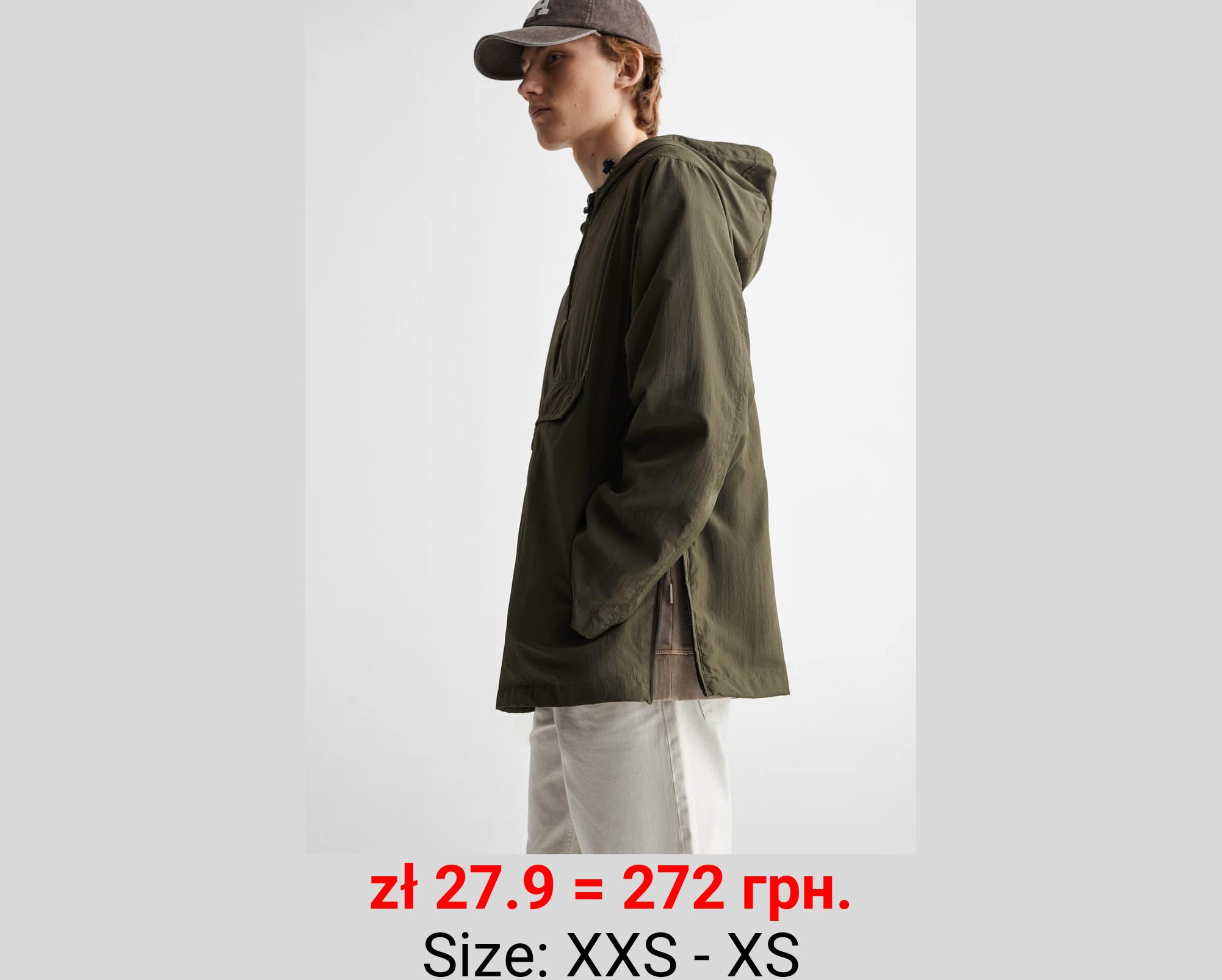 Chaqueta cortavientos impermeable