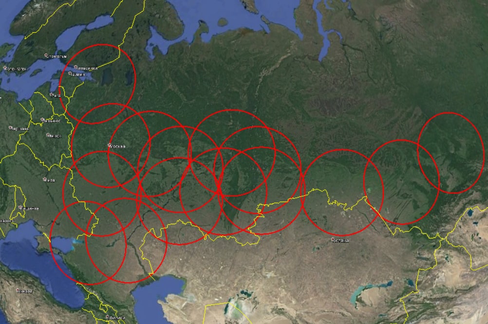 Карта химтрейлов онлайн