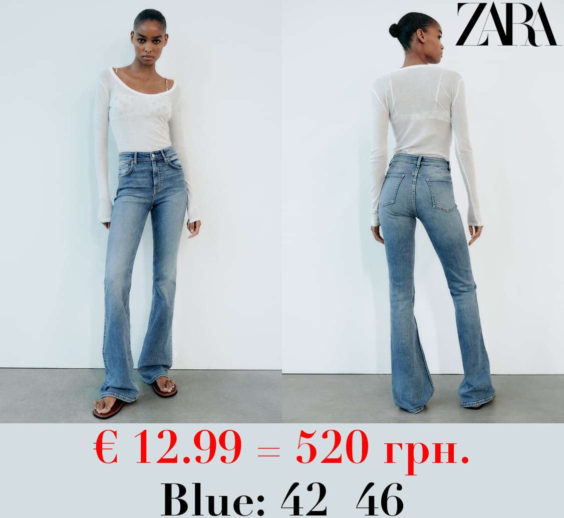 TRF FLARE MID-RISE FULL LENGTH JEANS