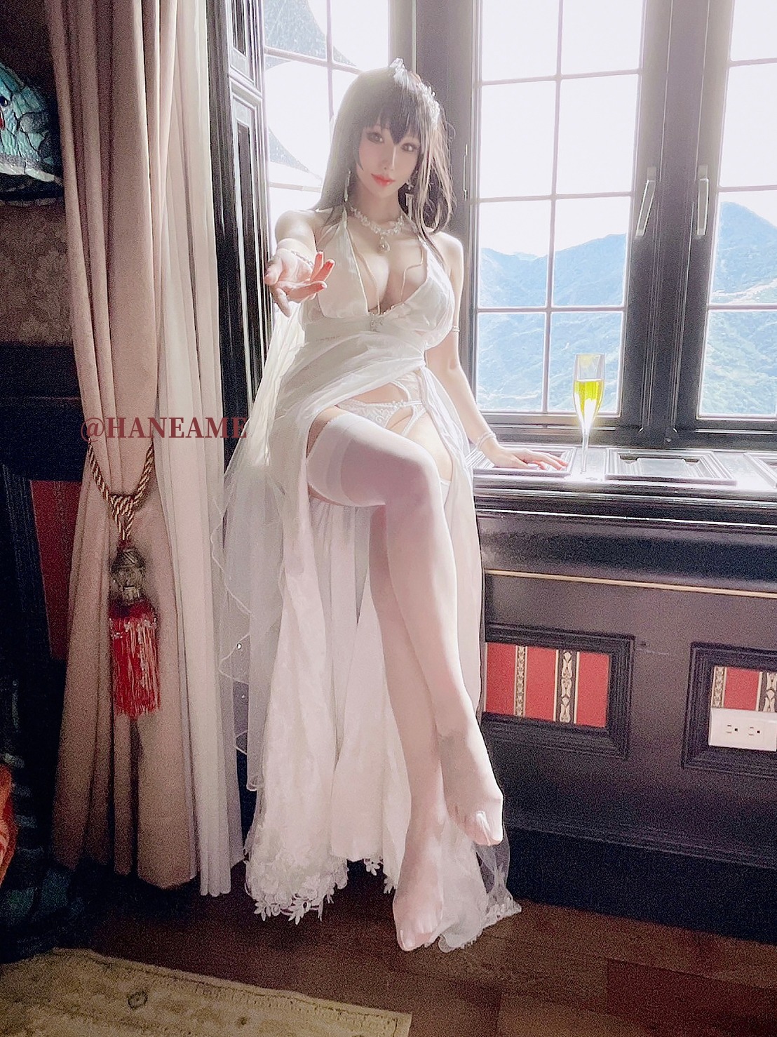 雨波_HaneAme - NO.130 大凤花架(Taihou Wedding) [40P-88MB] 22