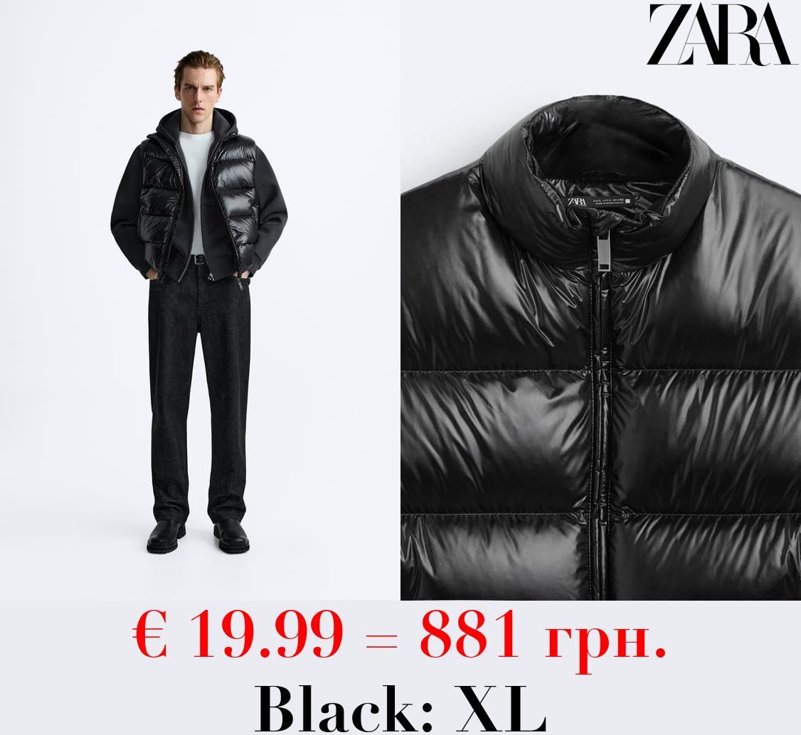 100% FEATHER DOWN PUFFER GILET