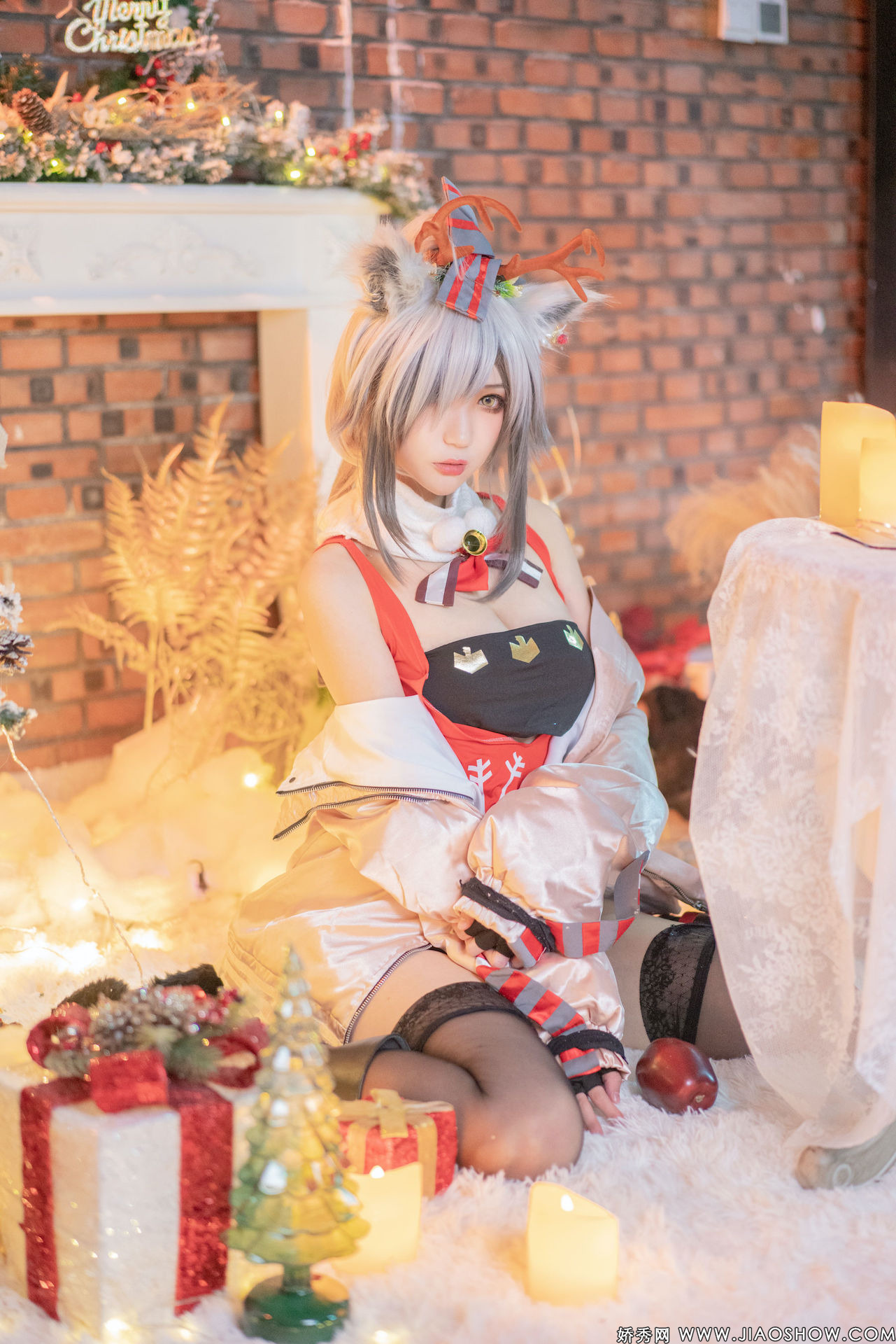 [周叽是可爱兔兔] 圣诞黑 Arknights Schwarz 10