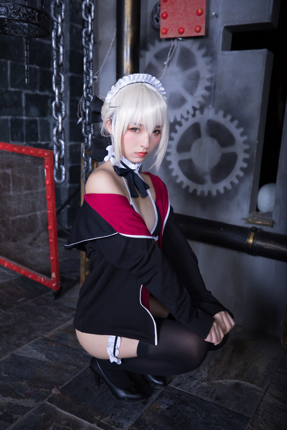 Cosplay 神楽坂真冬 绝对服从 16